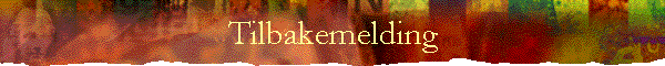 Tilbakemelding